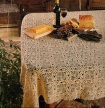 Thread Crochet Edgings Tablecloth Pineapple Doily Place Mat Ornaments PA... - $12.99