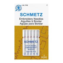 SCHMETZ Embroidery Sewing Machine Needles - Precision Needles, Assorted Sizes, 5 - £8.60 GBP+