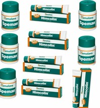 Combo- Himalaya Herbal Speman Tabs 5 Pc + Himcolin Gel 30g 5 Pc Free Ship - £39.16 GBP