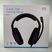 Epos Sennheiser Gaming One Series Over the Ear Wired Headset w Microphone Black - £31.80 GBP
