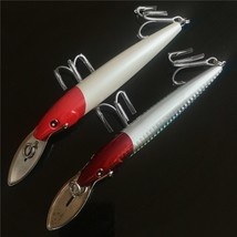 Sy 2PCS/LOT Trolling Tuna Fishing Lures 32.5g/13cm  Minnow Lures  Tongue Floatin - £92.49 GBP