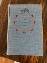 Vintage 1950 The Pony Express Book By Adams 1st Ed Random House Illustrations - £10.66 GBP