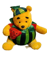 Disney Store Watermelon Winnie the Pooh Plush Stuffed Animal - £11.84 GBP