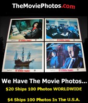 4 1978 Movie Charles Berlitz&#39;s The Bermuda Triangle Lobby Cards Ship Mystery - £27.49 GBP