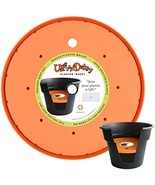 Bloem Ups-A-Daisy Round Planter Lift Insert - 12&quot;, Orange, T6322 - $430.63 MXN