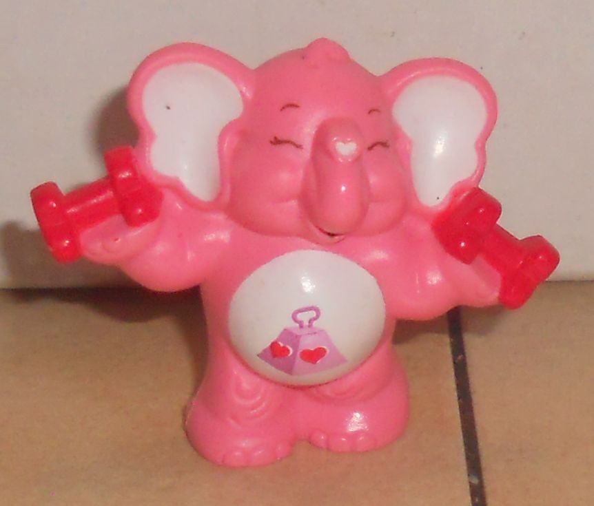 Primary image for  1984 Kenner Care Bears Cousin Lotsa Heart Elephant Mini Pvc Figure Vintage 80's