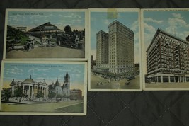 Lot of 4 Vintage Texas Postcards #154 - $24.74