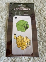 NEW Mojang Minecraft Green Creeper Yellow Cheetah Sticker Decals - £4.30 GBP