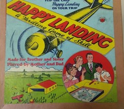 RARE 1938 Transogram Happy Landings Airplane Game in box with instructio... - £315.74 GBP