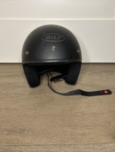 BILT Jet 3/4 Motorcycle Helmet Matte Black DOT Approved Size Medium Ligh... - £23.68 GBP