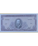 Banco Central de Chile Un Escudo Banknote, UNC - $74.44 MXN