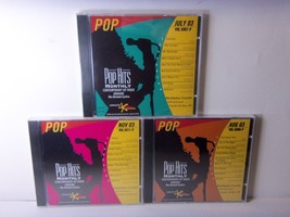 3 KARAOKE CD&quot;S,  POP HITS MONTHLY 2003 ERA POP SONGS (ON SCREEN LYRICS) ... - £15.42 GBP