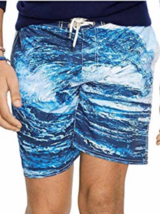 Ralph Lauren Blue size 40  Swim Shorts Trunks Blue Pony NWT - $62.00