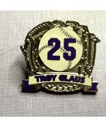 2005 Troy Glaus Arizona Diamondbacks MLB Silver Tone Ball &amp; Glove Pin - $6.95