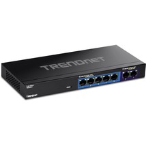 TRENDnet 7-Port Multi-Gig Gaming Switch, TEG-S327, 5 x 1G RJ-45 Base-T Ports, 2  - £74.42 GBP