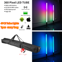 4PCS e Wireless 360 Battery Led Pixel Tube DMX Club Party DJ Stage Light... - $15,902.30 MXN