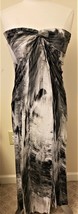 ATM Anthony Thomas Melillo Off The Shoulder Charcoal Donegal Maxi Dress Sz-L - £39.20 GBP