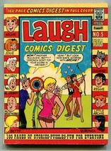 Laugh Comics Digest 5 FN 6.0 Fawcett 1976 Bronze Age Archie Jughead Josie Betty - $13.85