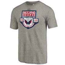 Washington Capitals 2018 Stanley Cup Championship S/S Hockey T-Shirt by Fanatics - £17.50 GBP
