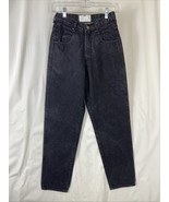 Vintage Gap Clothing Womens Size 7/8 Black Denim Mom Jeans High-Rise Dis... - $30.44 CAD
