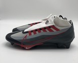 Nike Men&#39;s Vapor Edge Pro 360 Football Cleats Sz 13.5 Gray Red Black White - £38.79 GBP