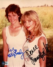 ROSANNA ARQUETTE &amp; ALLY SHEEDY SIGNED 8X10 PHOTO FROM 1985 PRO PEACE RAL... - £115.62 GBP