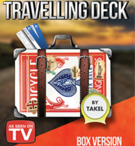 Travelling Deck Box Version Blue (Gimmick and Online Instructions) by Takel  - £15.26 GBP