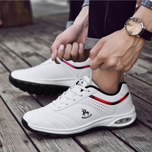 New 2021 Spring Men&#39;s Shoes Casual Sports Shoes Breathable Travel Shoes PU Leath - £46.51 GBP