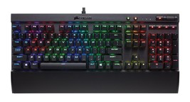 CORSAIR K70 LUX RGB Mechanical Gaming Keyboard - USB Passthrough &amp; Media Control - £184.87 GBP