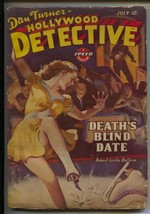 Dan Turner Hollywood Detective 7/1943-Trojan-H.J. Ward cover-Robert Leslie Be... - £157.11 GBP