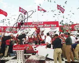 Autographed 2002 Dale Earnhardt Jr. #8 Budweiser Talladega Race Win (Victory Lan - £71.07 GBP