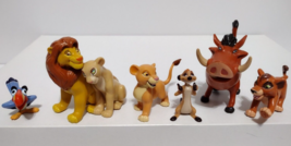 Vintage 1990s Disney The Lion King Action Figure Pvc Cake Topper Toys Kovu Kiara - £62.54 GBP