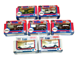 Lot of 7 Matchbox Team Collectibles American &amp; National League 1990 &amp; 19... - £10.46 GBP