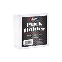 6 BCW Regulation Sized Puck Holders - $14.29