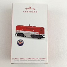 Hallmark Keepsake Christmas Ornament Lionel Train 2245C Texas Special B Unit - £19.80 GBP