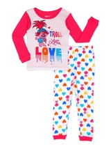 Trolls Princess Poppy Cotton Snug-Fit Pajamas Sleepwear Set Nwt Toddler&#39;s $20 - £15.80 GBP