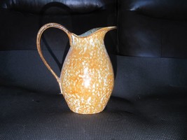 Stangl Pottery Town and Country Honey Spongeware 3.5 Qt. Pitcher. Rare - £67.26 GBP