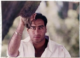 Bollywood Actor Ajay Devgan Rare Photograph Photo 17.5 X 12.5 cm - £27.53 GBP