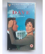 VHS Dave, Video Film Pal Kevin Kline E Sigourney Weaver - $9.95 CAD