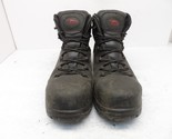Avenger Men&#39;s 6&quot; Comp. Toe Waterproof Hiking Boots A7223 Black Leather S... - $56.99