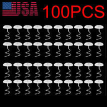 100Pcs Headliner Twist Pins Kit For Fabric Sofa Chair Upholstery Crafts Repair - £15.16 GBP