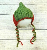 Baby Hat Toddler Knitted Winter Wool Cap Handmade Young Child Crochet Bo... - £23.56 GBP