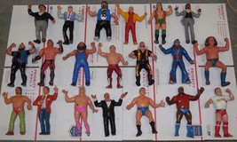 WWF LJN HUGE collection of 40 different figures Vintage 80&#39;s - £1,503.30 GBP