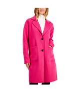 Charter Club Womens M Pink Tutu Notched Two Button Collared Coat NWT AD49 - $93.09