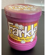 FARKLE Classic Dice Game in Pink Cup by Patch 2008 Edition - BRAND NEW S... - £15.65 GBP
