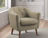 Accent Chair Tristan From Lexicon, In Beige. - £110.91 GBP