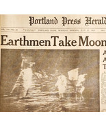 1969 First Moon Landing Apollo 11 Portland Press Newspaper July 21 Moond... - $1,522.97 MXN