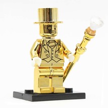 Mr. Gold Limited Edition Chrome Golden Marvel Super Heroes Minifigures Toy - £6.25 GBP