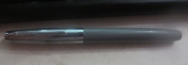 Vintage SHEAFFER Fountain Pen Gray &amp; CHROME 4 3/4&quot; - $38.01 CAD