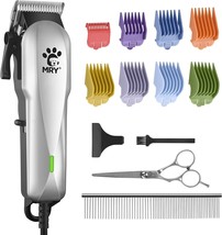 MRY Dog Grooming Clippers Lightweight Dog Hair Scissors, Low Noise, with Comb - £27.51 GBP